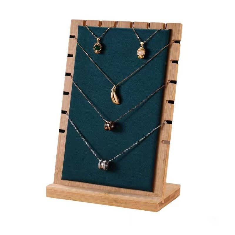 Zakka – wholesale Jewellery stand & display – Multi Chain Jewelry Display Necklace Pendant Stand Wide2