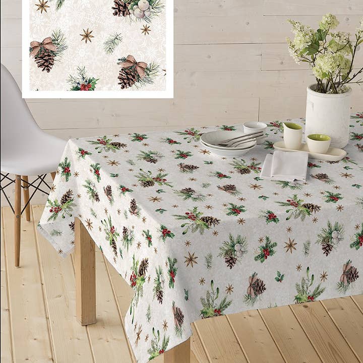 TOVAGLIA NATALIZIA XMAS 01 per la vendita all'ingrosso da parte di HOME IMAGINE
