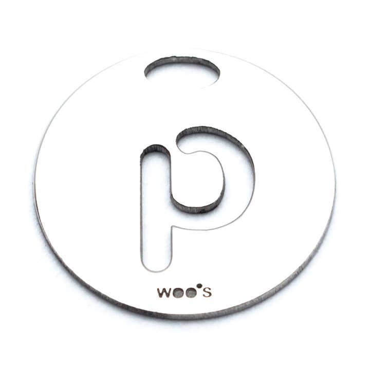 Pendente Letra P por atacado de Woo's pure feelings