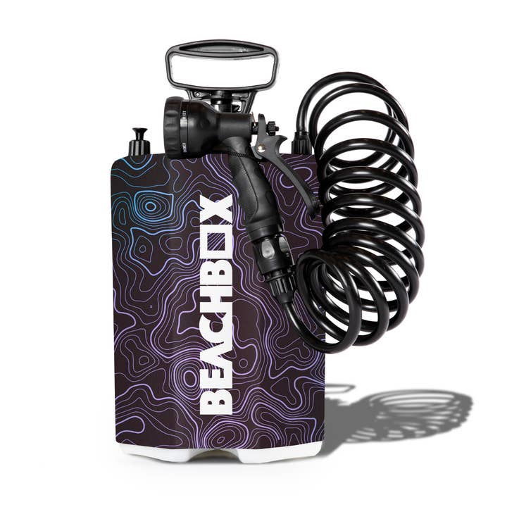 BeachBox - Vente Accessoire de plage - Réservoir de Douche Portable BeachBox - 'Élévation'11