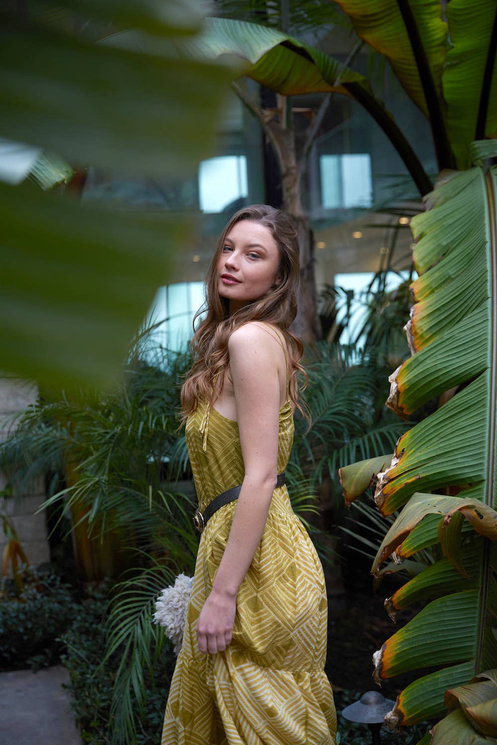 The Fox and The Mermaid - Wholesale Jurk - Dames - Handgeverfde Shibori maxi-jurk (Udvita)14