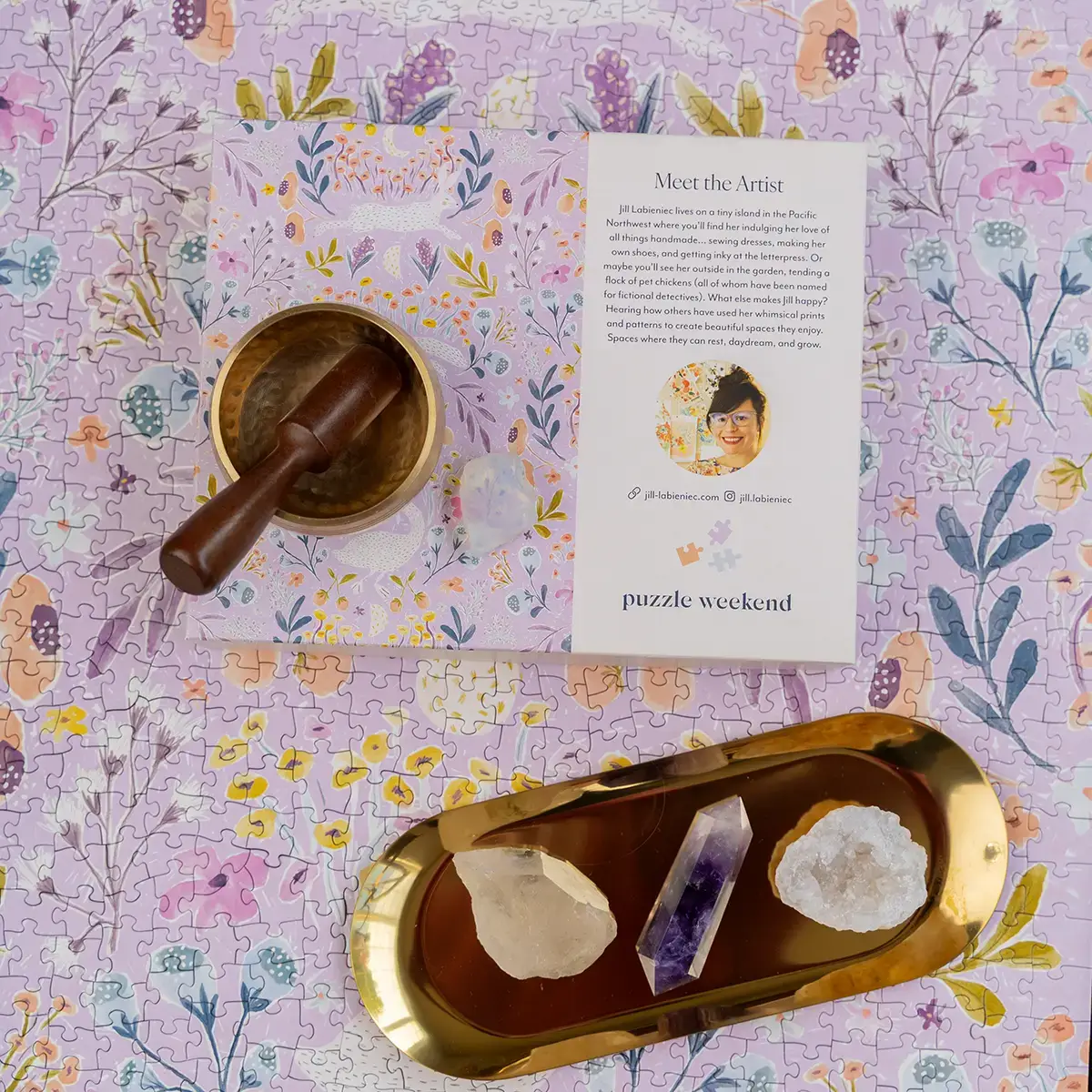 Puzzle Weekend – wholesale Puzzle – Adult – Moonlit Meadow 1000 Piece Jigsaw Puzzle4