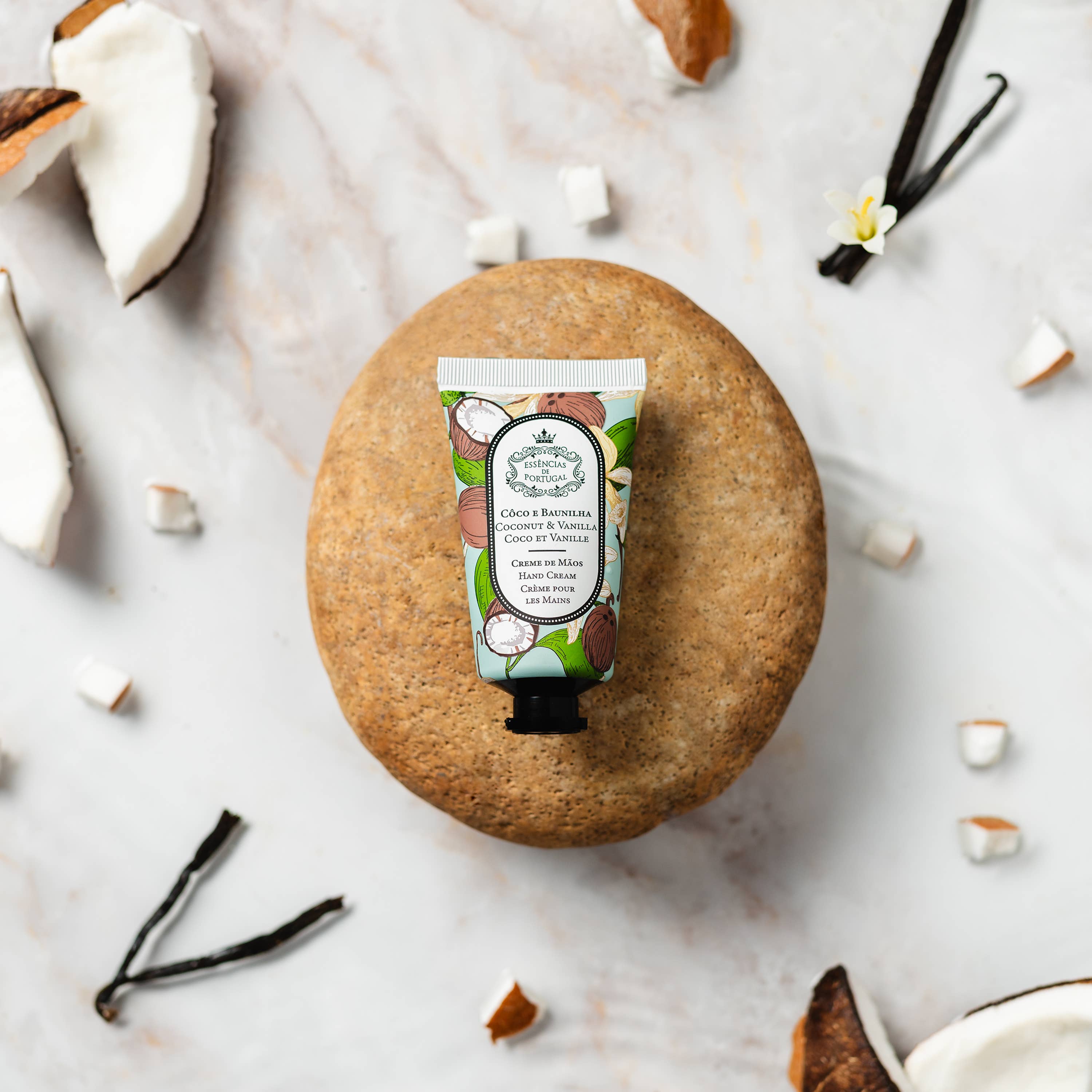 Essências de Portugal - Wholesale Hand Cream/Lotion - Creme de mãos - Coco E Baunilha