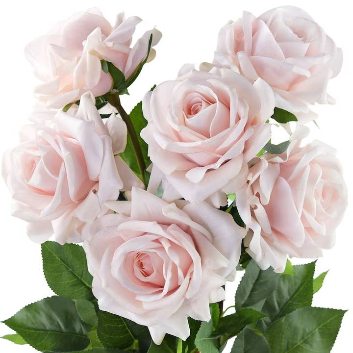 Angel Isabella - Wholesale Artificial Flowers - 29"Premium Large bloom Lifelike real touch rose
