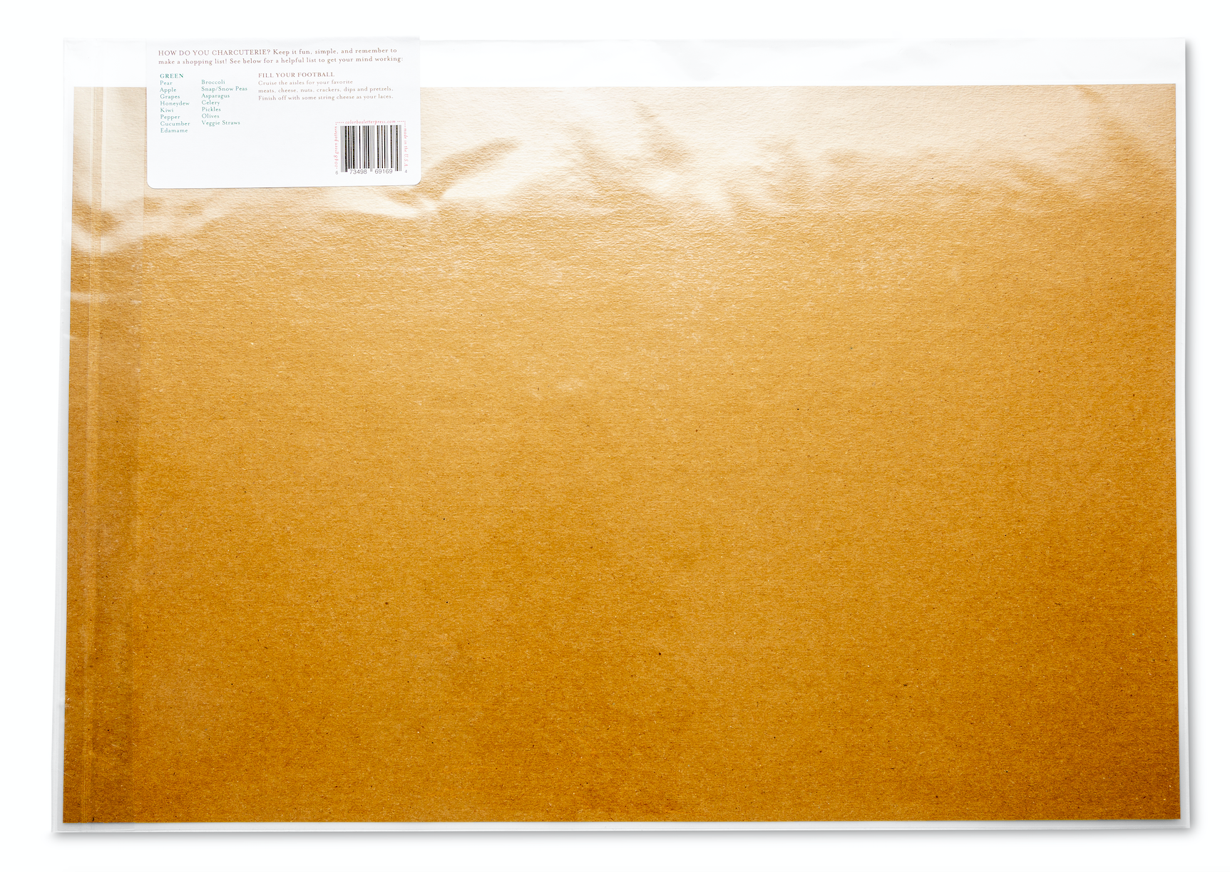 Color Box Design & Letterpress – Tábua de queijos por atacado – Folha de referências de charcutaria | Futebol4