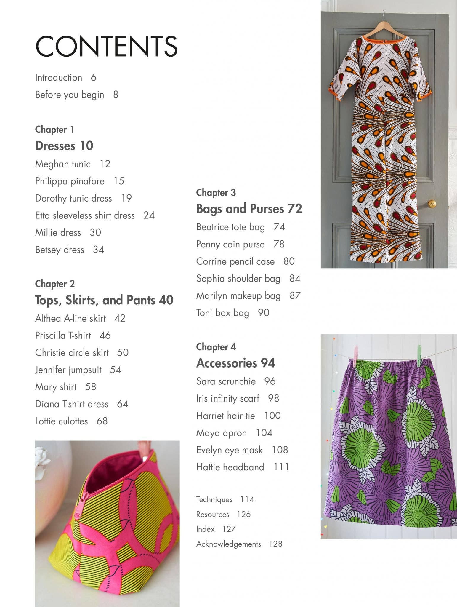 Ryland, Peters & Small – wholesale Crafts, hobbies and DIY – Sewing with African Wax Print Fabric4