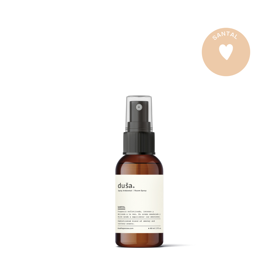 Duša - Wholesale Room & Linen Spray - SANTAL - 2 FL OZ  ROOM & LINEN SPRAY1