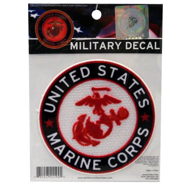 Jenkins Enterprises - Wholesale Sticker - Usmc Sticker Decal Flocked