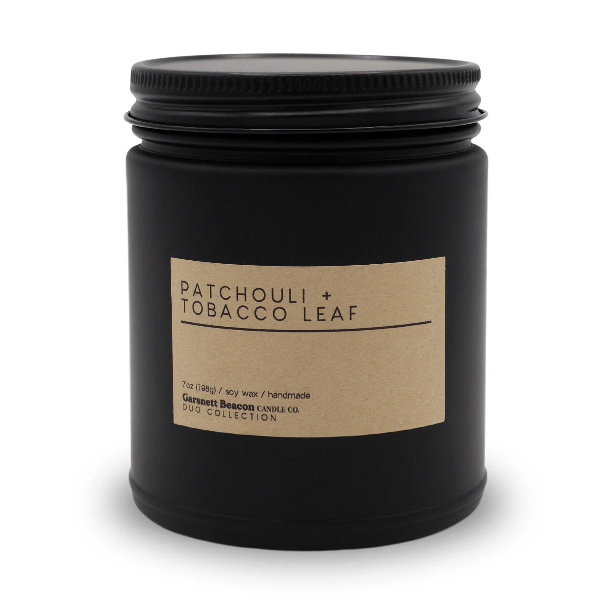 Garsnett Beacon Candle Co. - Wholesale Jar/Filled Candle - Patchouli + Tobacco Leaf Luxury Scented Candle | Duo Collection by Garsnett Beacon5