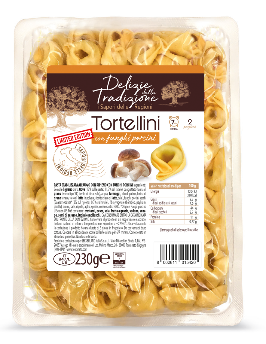 CENTRO DOLCE FRIULI - Wholesale Pasta - Tortellini Porcini Delights of Tradition - 230 g0