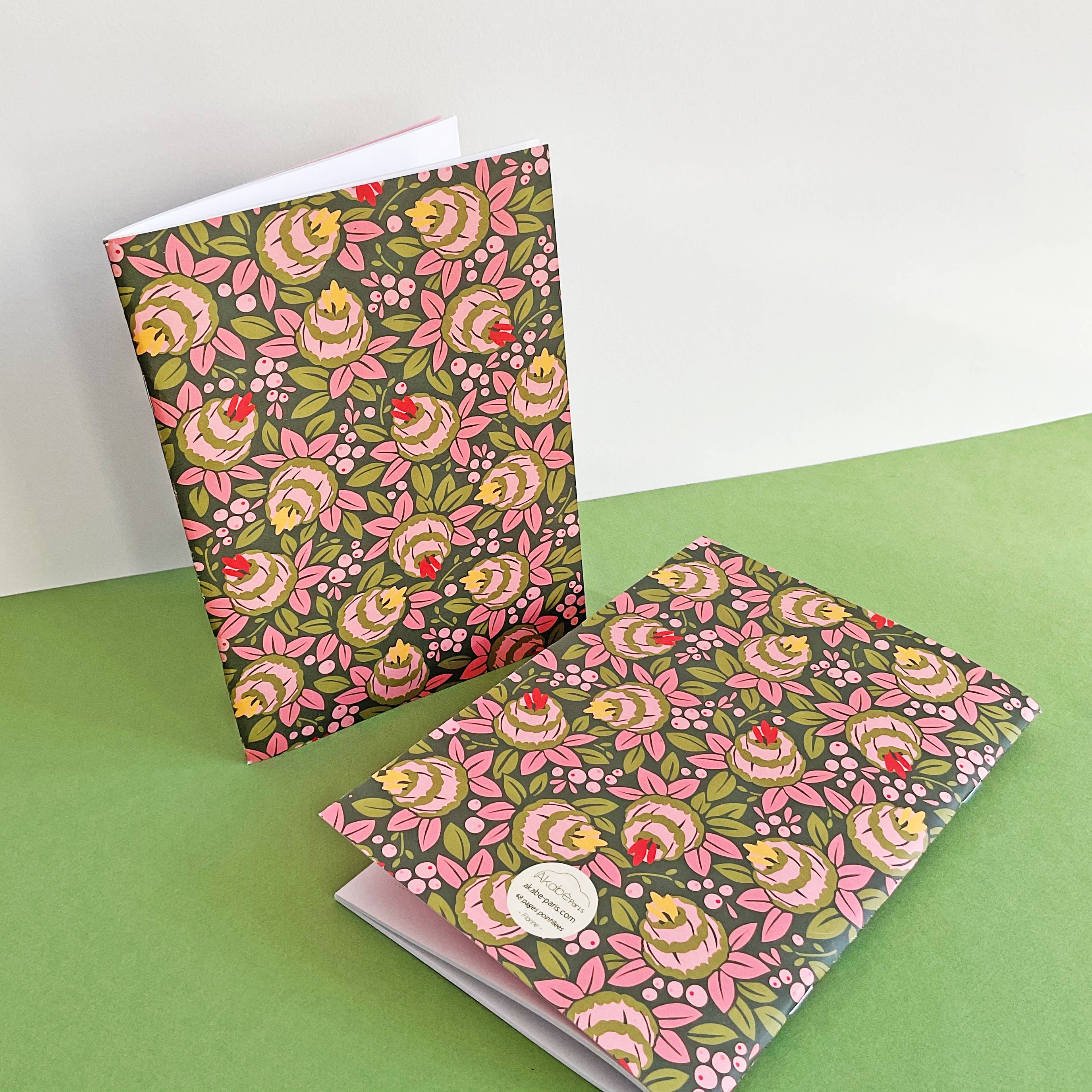 AKABE PARIS - Wholesale Notebook - A5 Florine Notebook1