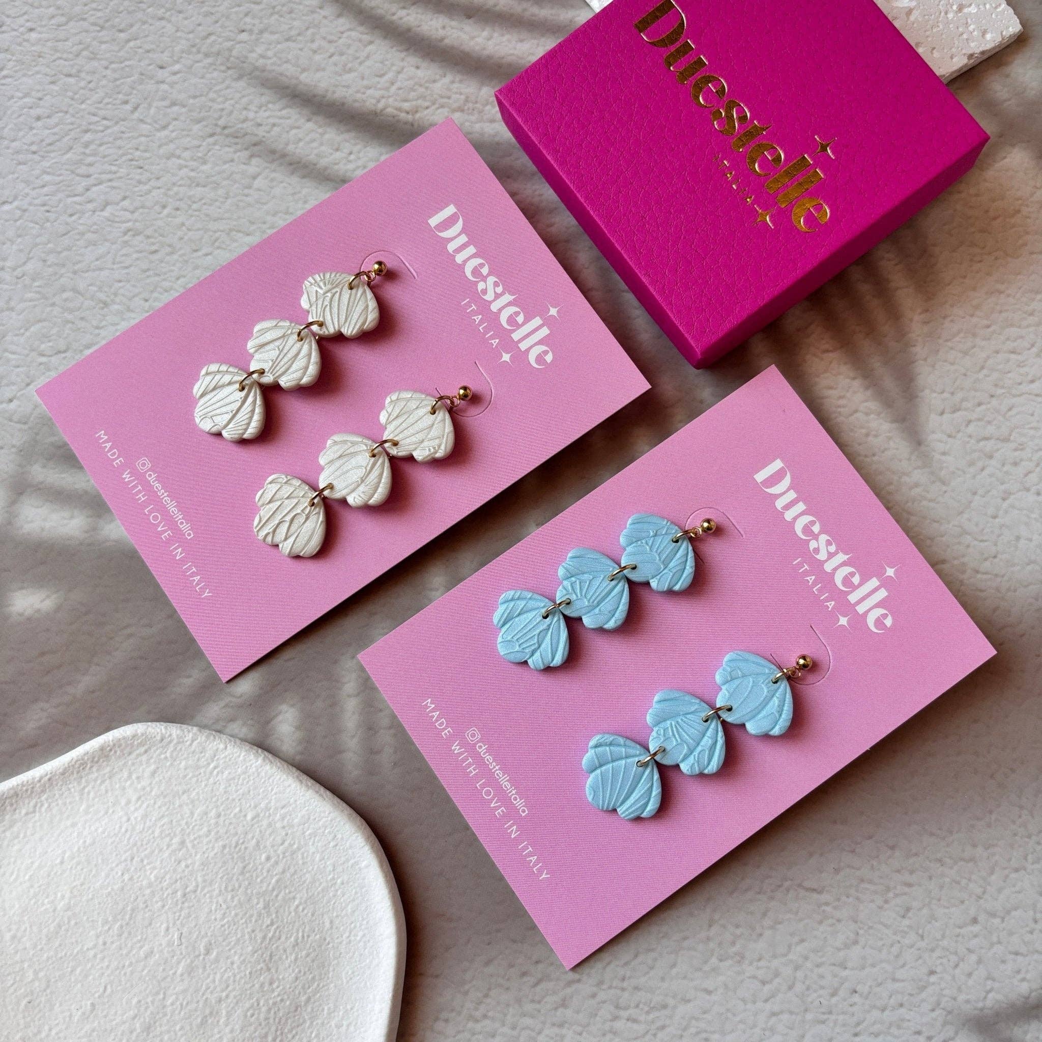 DUESTELLE ITALIA - Wholesale Dangle Earrings - Atrani Shells - Handmade Shell Earrings10