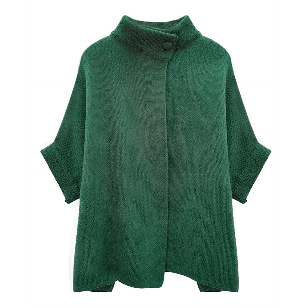 Sensibling Corp. - Wholesale Cardigan - Women's - Solid Neck Button Cardigan
19