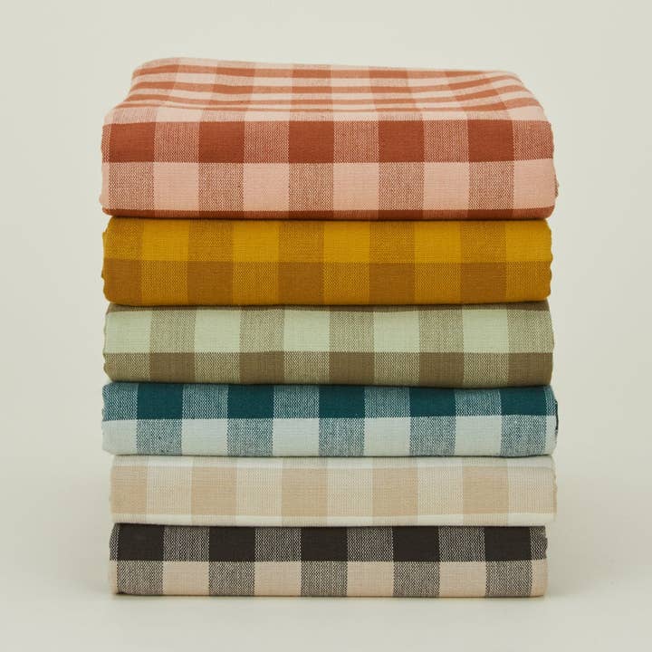 ESSENTIAL GINGHAM SHOWER CURTAIN for wholesale by Hawkins New York