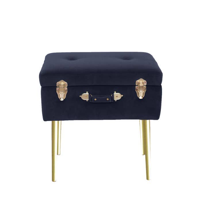 Noori Rug - Wholesale Stool - Dove Storage Stool, (20"x13.5"x19")