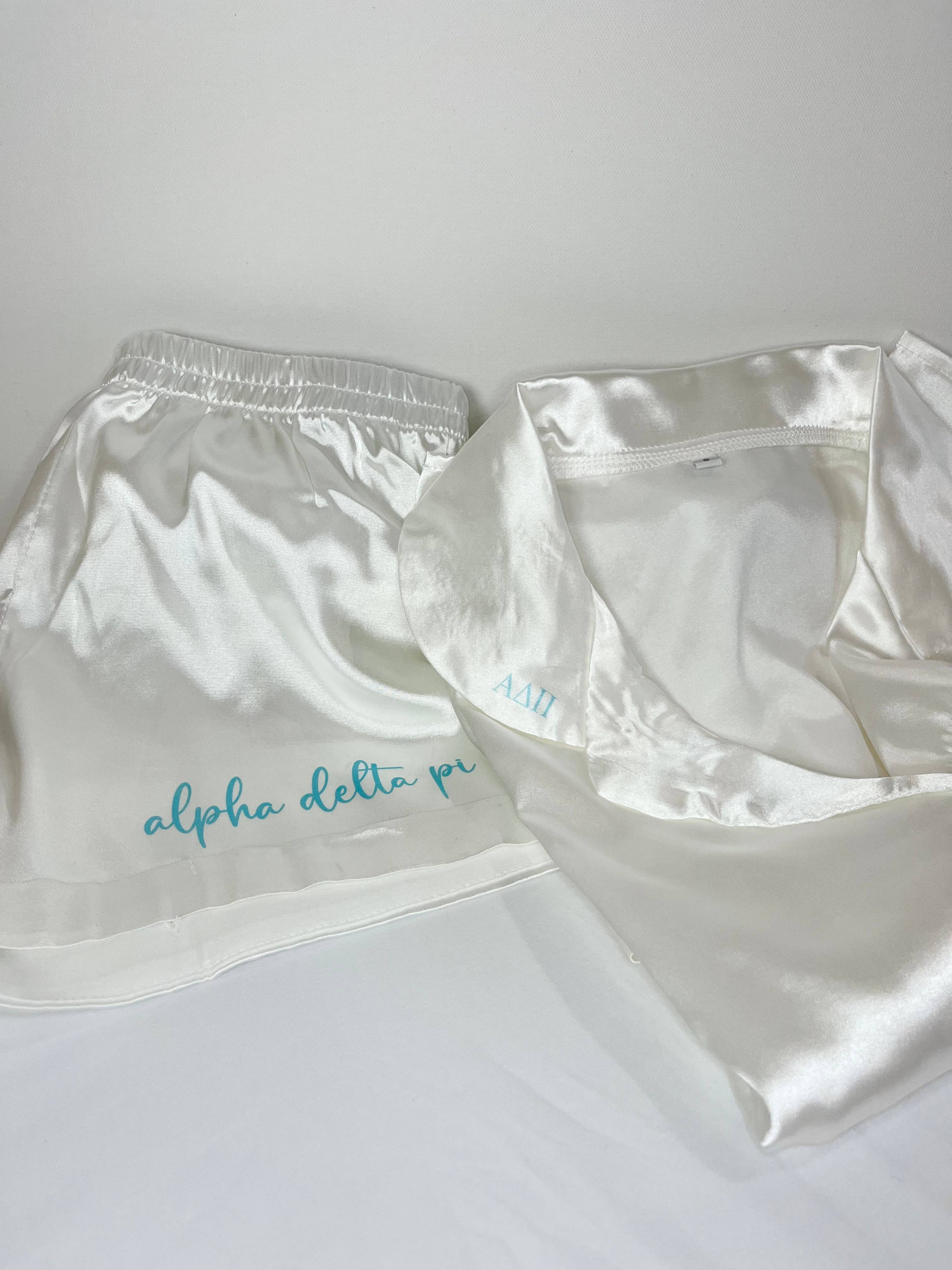 Zoey Claire - Wholesale Sleepwear Set - Women's - Greek Sorority Shorts Pajama Set10