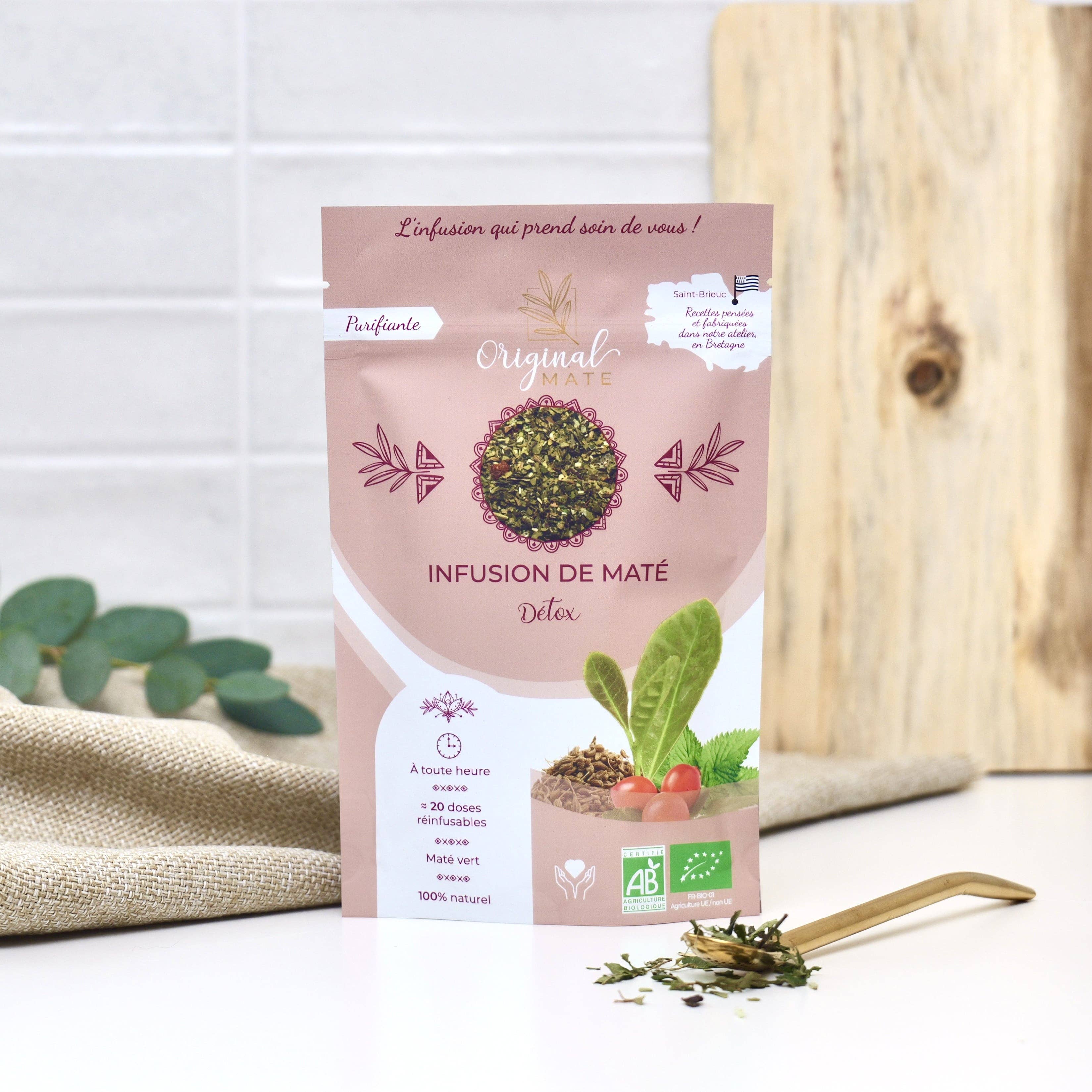 ORIGINAL MATE – Großhandel Gesundheits-/Entgiftungstee – Organic Detox Mate – 70 g2