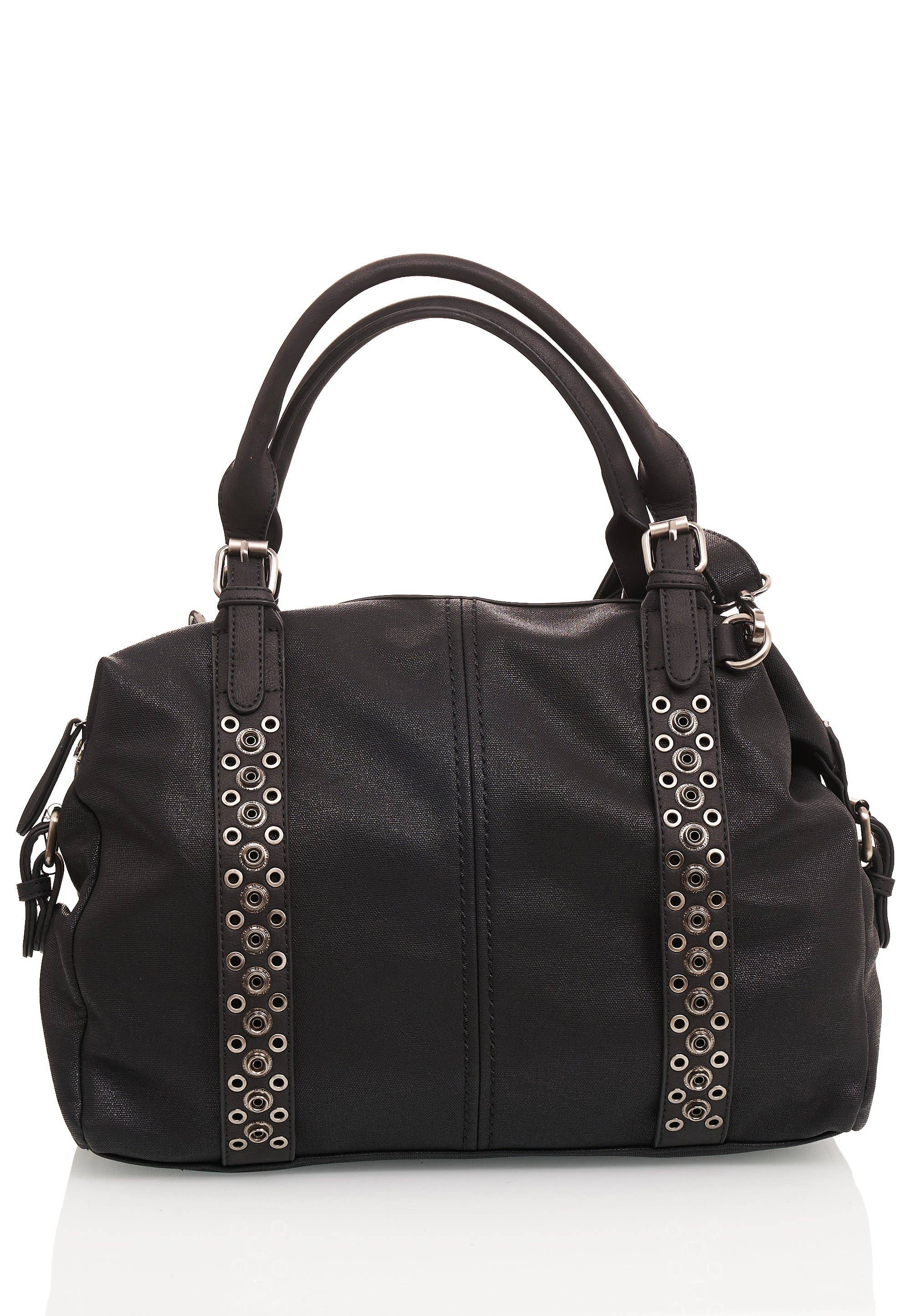 HJS - Wholesale Shoulder Bag - Women's - Shoulder bag 'FREMONT' - with tasteful stud design6