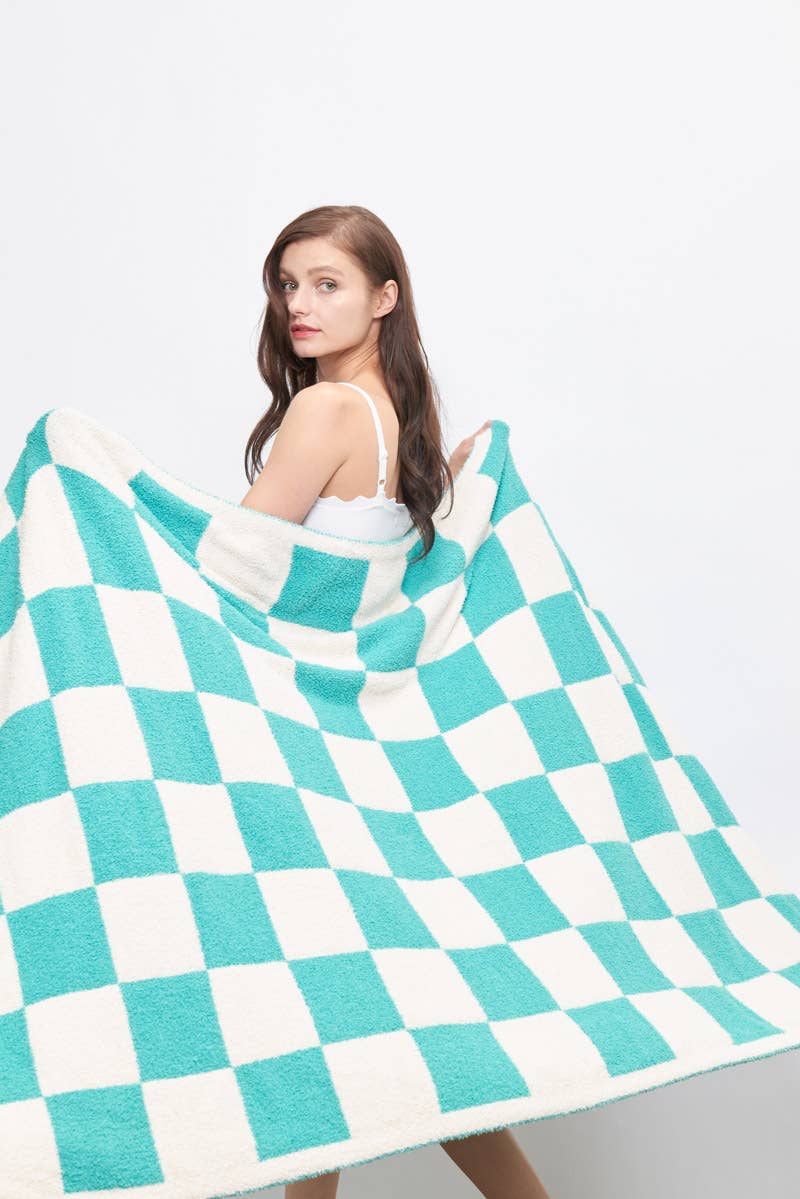 Newbury Kustom - Vente Plaids - PLAID À CARREAUX IB00411