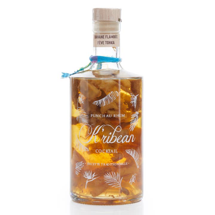 K'ribean Cocktail - Wholesale Rum - Rum Punch Banana Flamboea Tonka Bean1