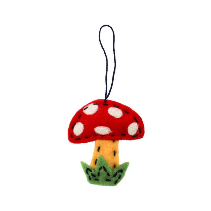 Lakhays Collection Inc. - Wholesale Ornament Set - Pop Art Felt Charms Pure Wool Home Holiday Ornaments