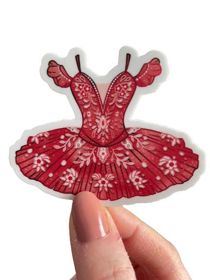 Coututure Tutu Dance Sticker, 3" x 3" and other Purchase wholesale red tutus. Free returns & net 60 terms on Faire trending on Faire.