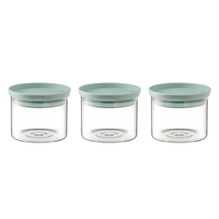 S/3 Glass Canisters 400ml for wholesale by Godinger