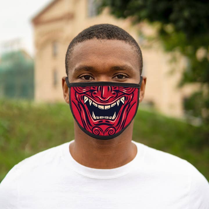 Lykanian – wholesale Medicinsk mask – Röd shinobi ansiktsmask