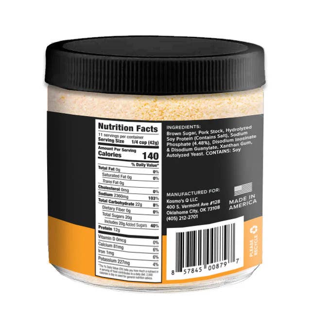 Kosmos Q - Wholesale BBQ Sauce - Pork Injection (Case of 15)2