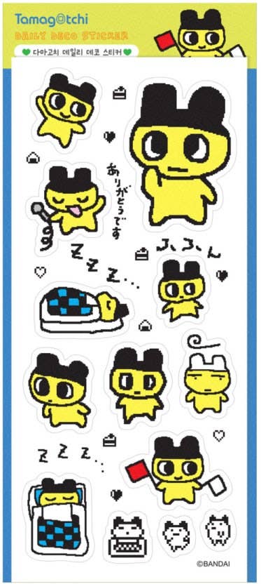 K-Wonderland - Wholesale Sticker - Tamagotchi Daily Deco Stickers7