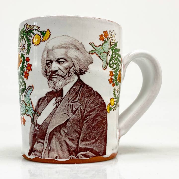 Frederick Douglass mug for wholesale by Rothshank Artworks