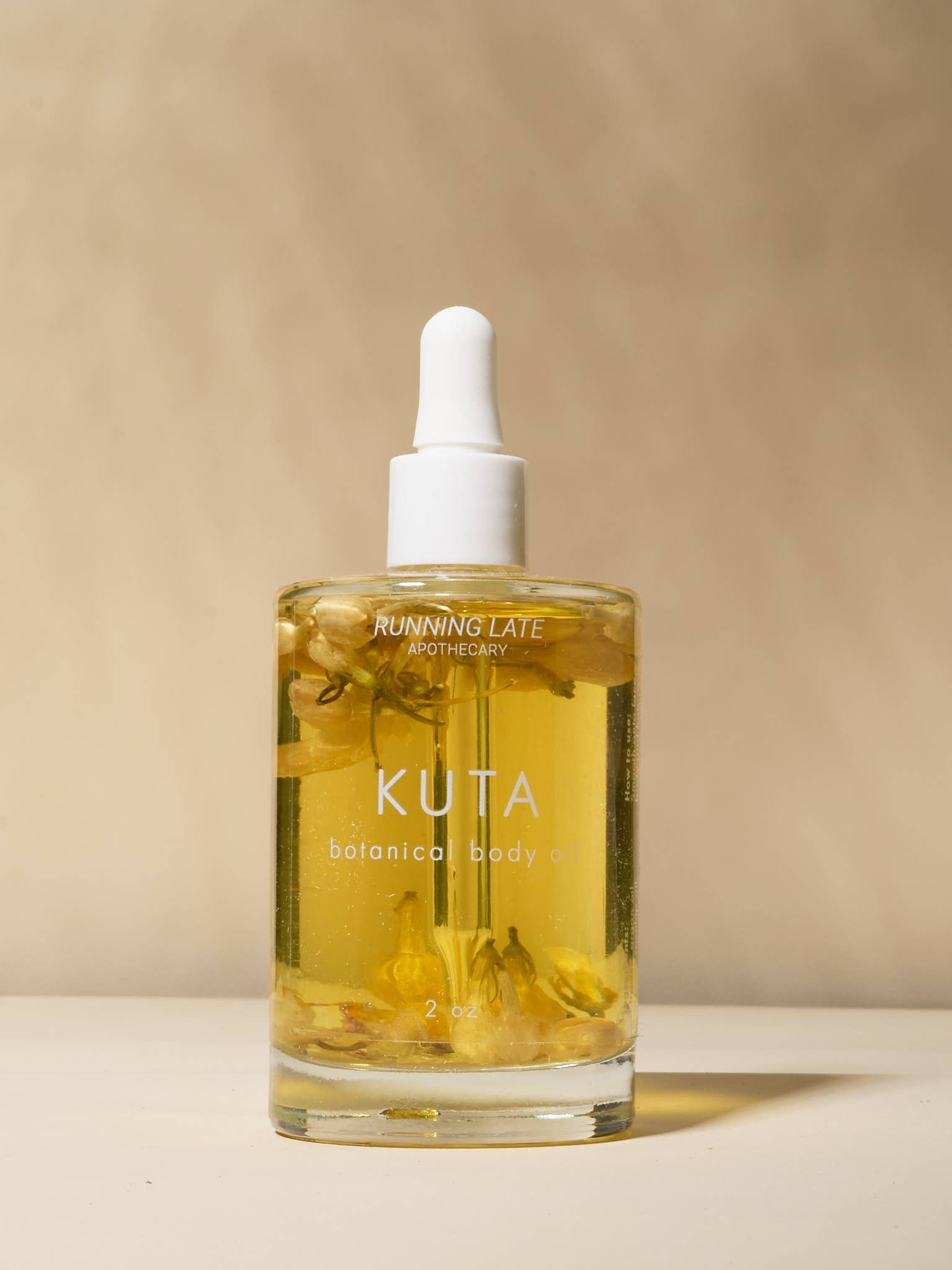 Running Late Apothecary - Wholesale Bath/Body Oil - Botanical Face + Body Oil, Kuta