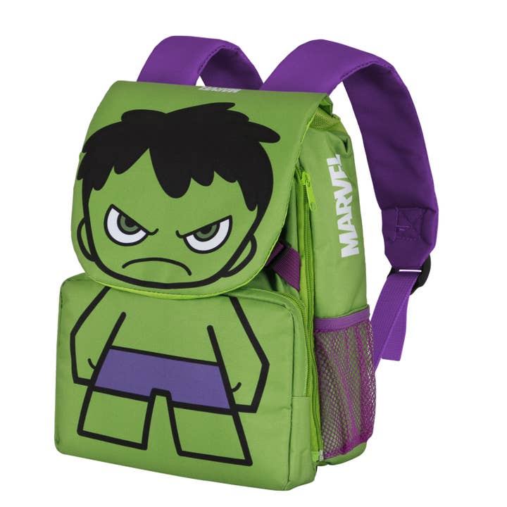 Marvel Hulk Angry-Zainetto Piccolo Espandibile EXP per la vendita all'ingrosso da parte di KARACTERMANIA