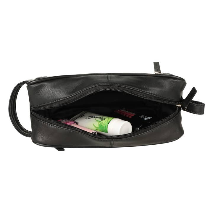 Vaan & Co. - Wholesale Toiletry Bag - Men's - Tripp Small Dopp Kit - Black
2
