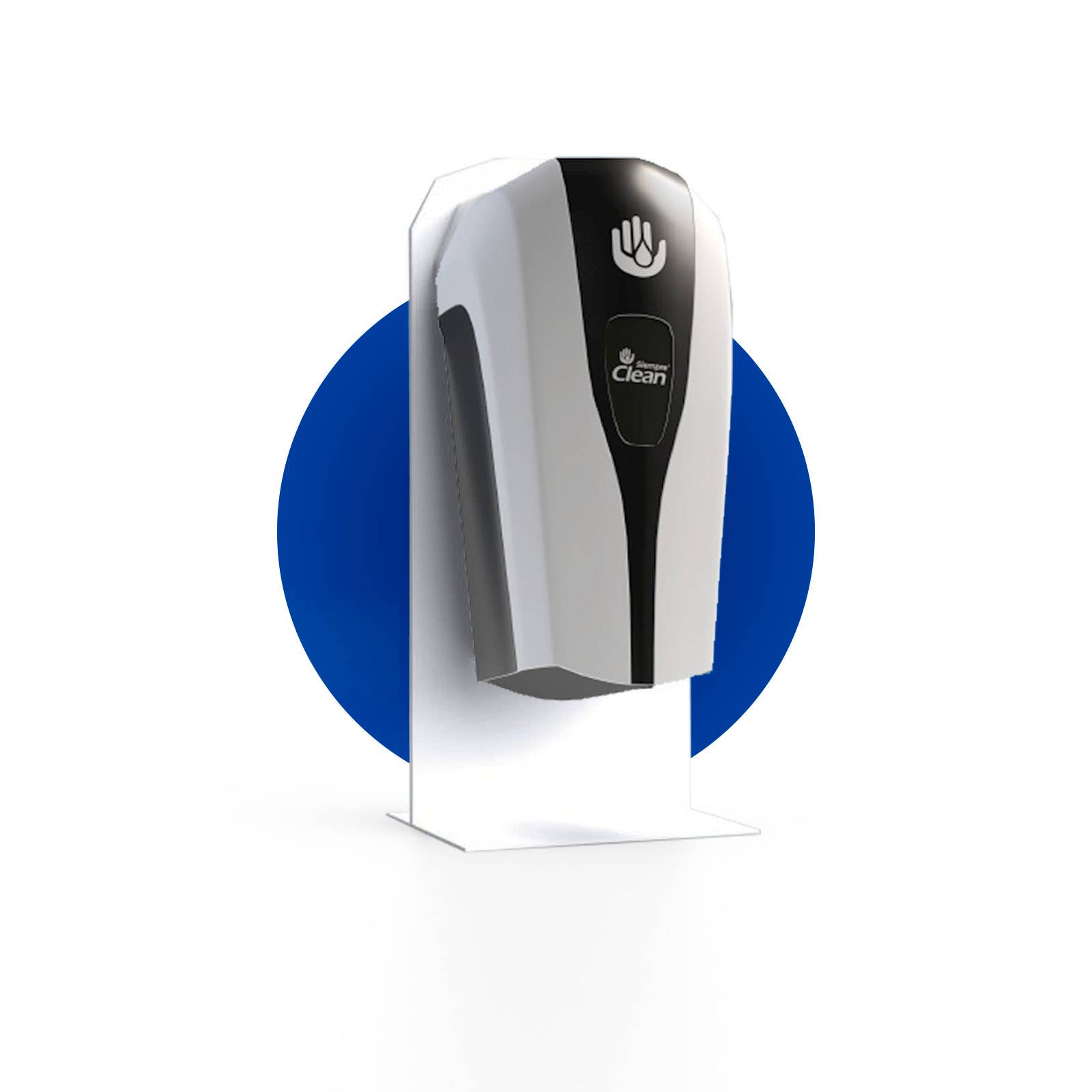 Noolor - Wholesale Hand Sanitizer - Automatic dispenser + 2 refills (1 Litre each) Mint