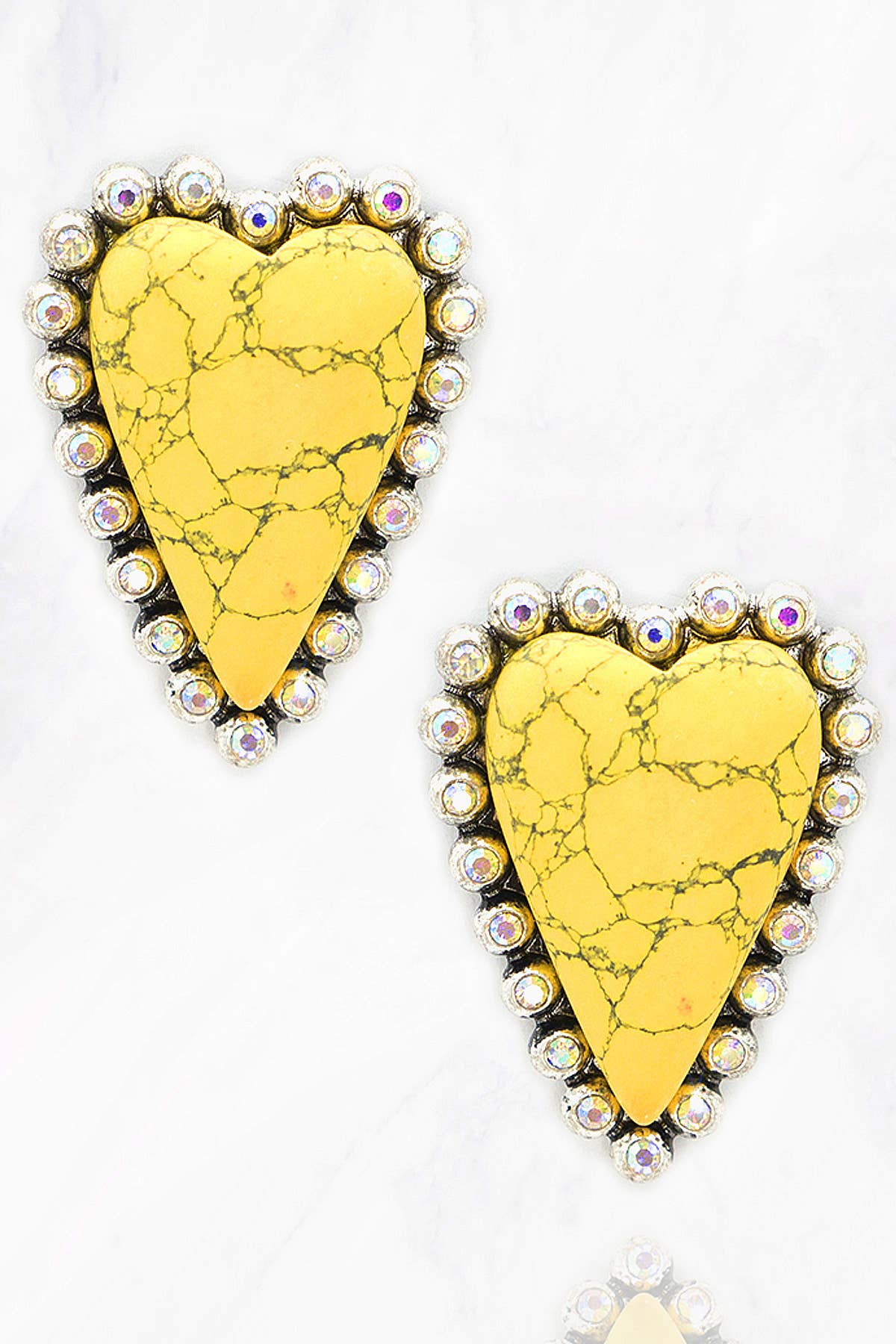 Suzie Q USA - Vendita all'ingrosso Orecchini pendenti - Orecchini a forma di cuore4