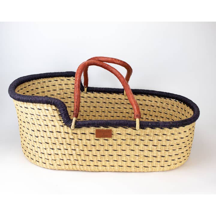 Heddle & Lamm - Wholesale Wieg - Baby - Kobi Moses mand