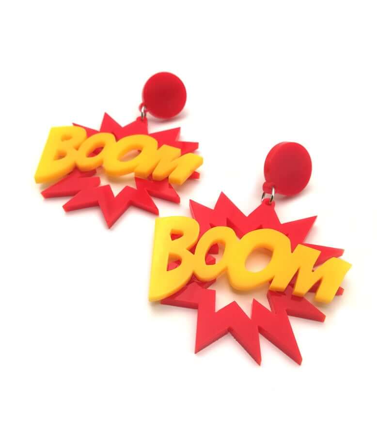 Funk Da Queen - Wholesale Dangle Earrings - Boom-Boom | Earrings1