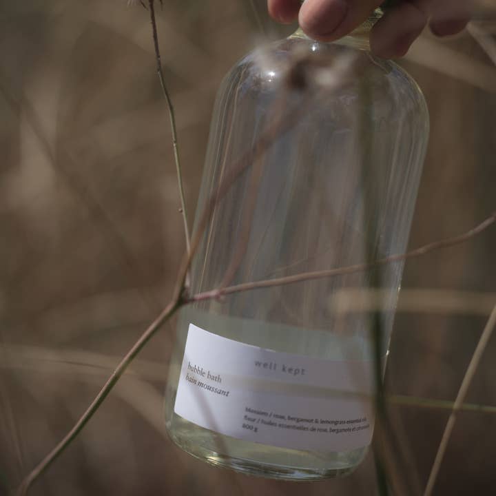 Well Kept - Wholesale Bubble bath - Bubble Bath - Bloom - 473ml (all-natural, hand-poured)1