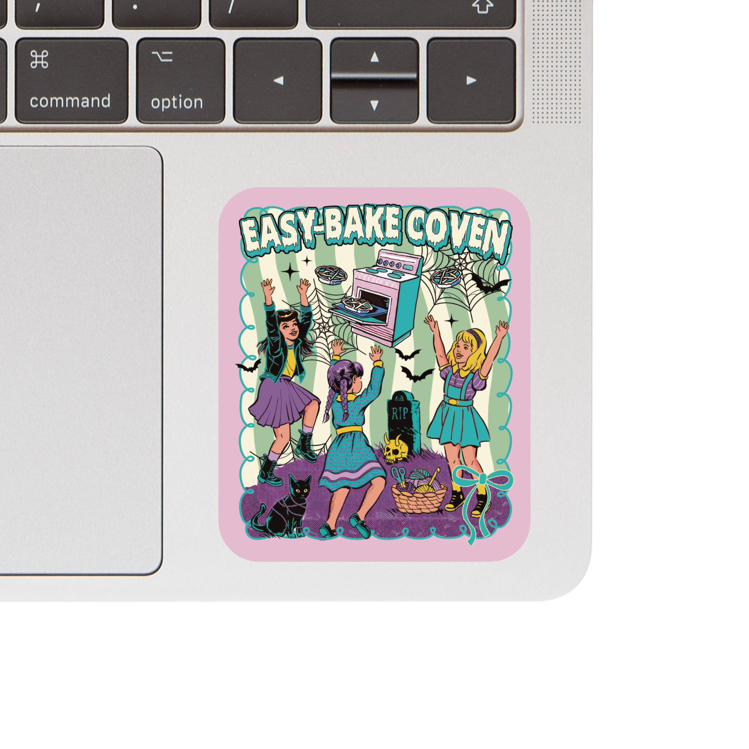 Juju and Moxie - Wholesale Sticker - Coven Bake Feminism Humor High Quality Vinyl Sticker1