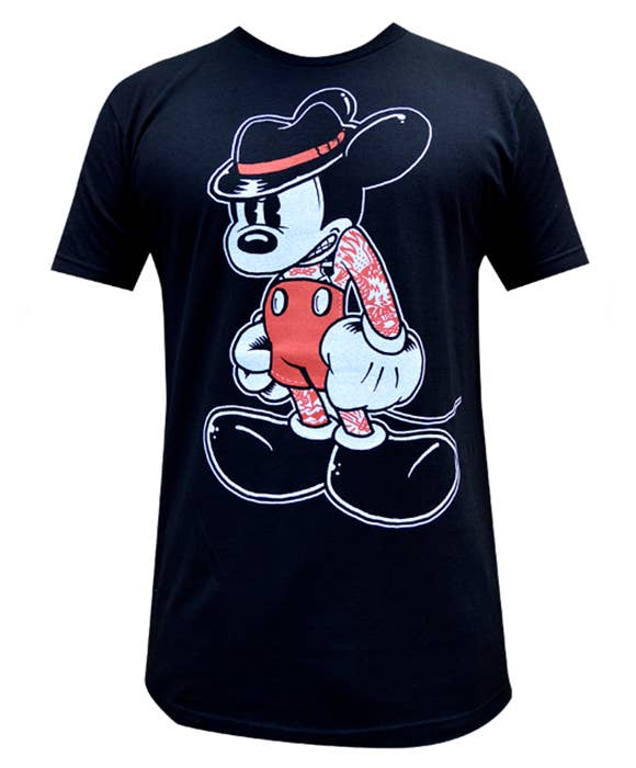 Black Mean Mouse - Men's Graphic Tee for wholesale on Faire1