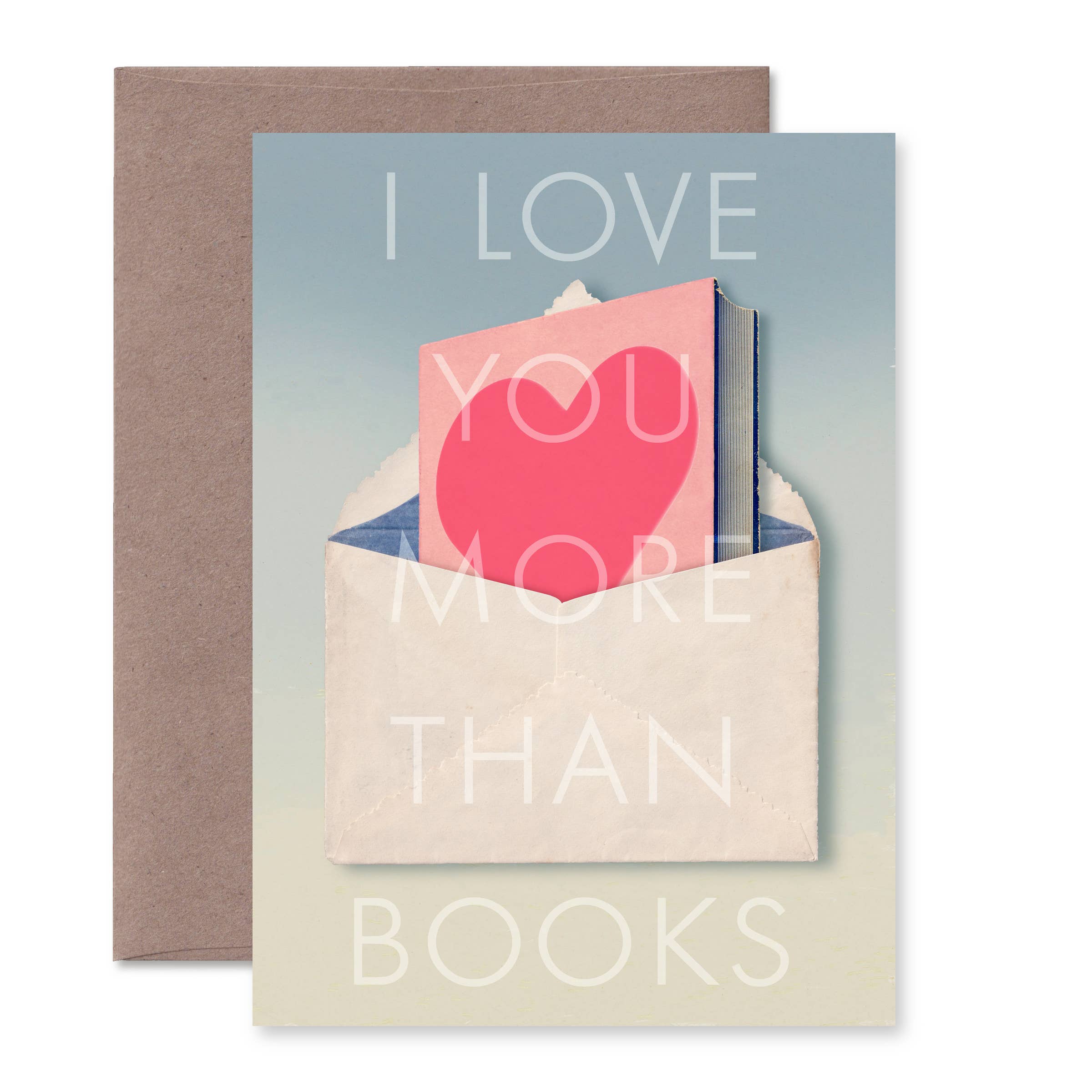 Pictrix Design - Venta al por mayor Tarjetas de amor - Tarjeta A6 «Te quiero más que a los libros»5