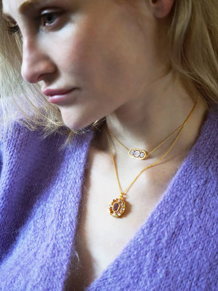 AVAIA DIAMANTHALSBAND för wholesale av DIAPERIS