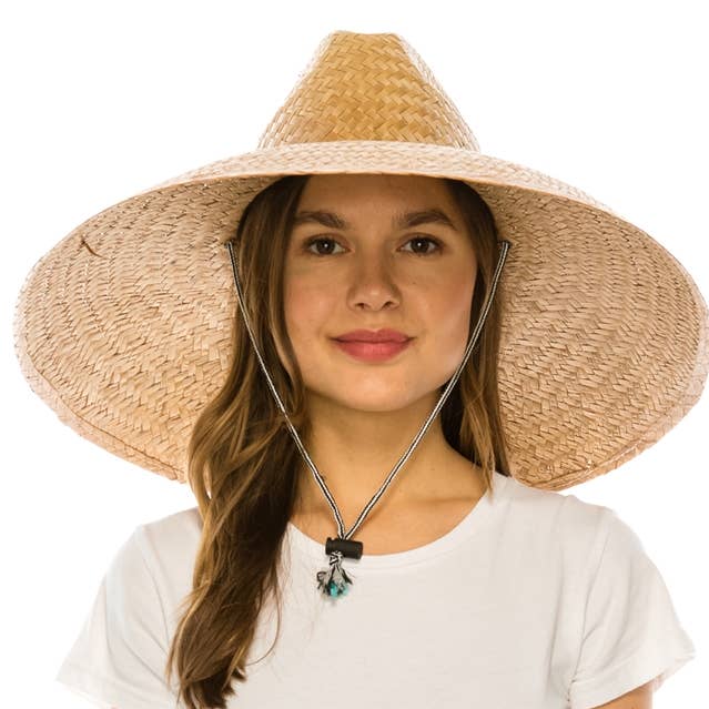 DNMC - Wholesale Straw Hat - Women's - Ultimate Sun Protection Hat - Extra Large Lifeguard Hat1