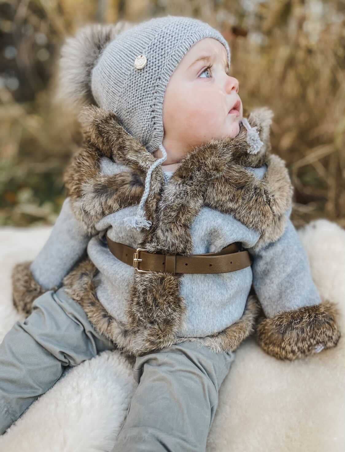 Petite Maison Kids - Vendita all'ingrosso Berretto - Bambini - Cappello da aviatore in cashmere22
