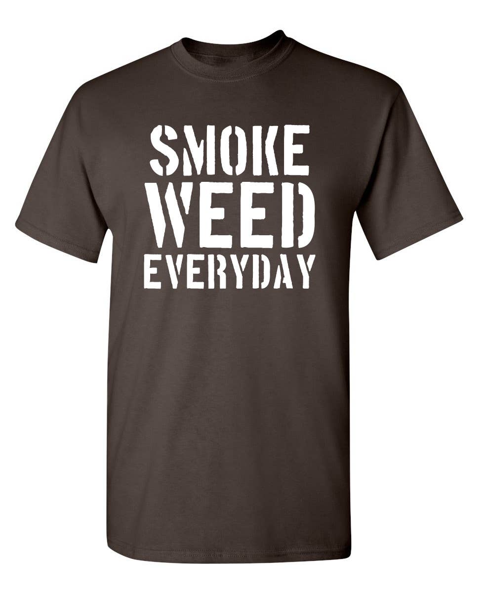 Feelin Good Tees - Wholesale Screen Printed T-Shirt - Unisex - Smoke Weed Everyday11