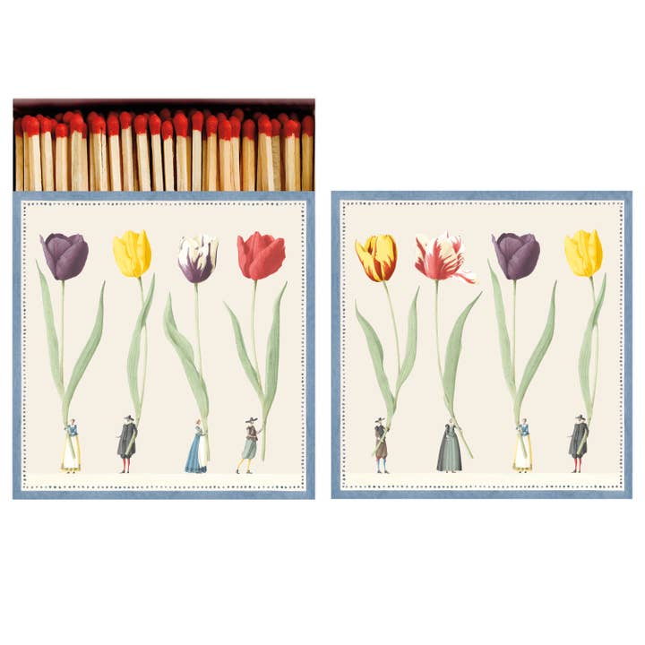 Tulip Parade Matches for wholesale by Hester & Cook - Stationery