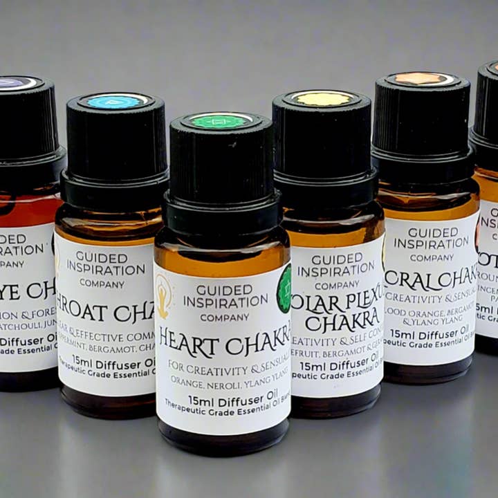 Mélange Diffuseur Équilibrant Chakra 15ml pour la vente par Guided Inspiration Company