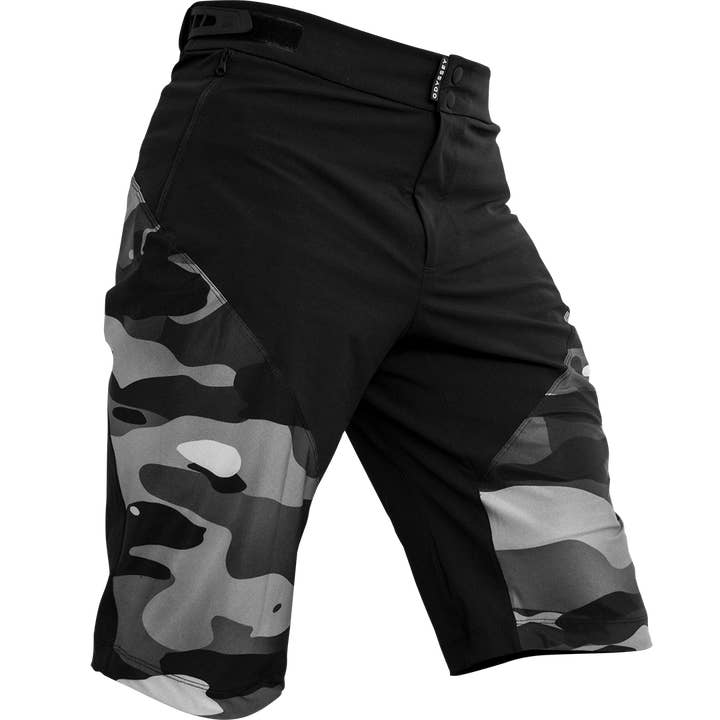Odyssey Activewear - Wholesale Shorts - Men's - Dark Camo Shield Shorts7