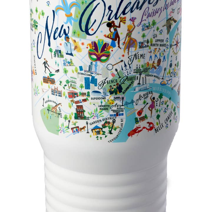 La Nouvelle-Orléans 20 oz Gobelet en acier inoxydable pour la vente par Galleyware